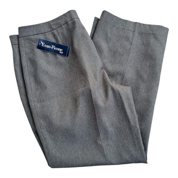 Evan Picone Pants Women’s Size 18 Straight Leg Brown Slacks - Picture 4 of 8